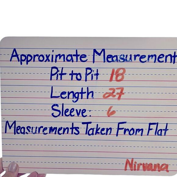 NIRVANA Yellow Smiley Face Charcoal Acid Wash Grunge T-Shirt Unisex Size Small - Picture 7 of 7